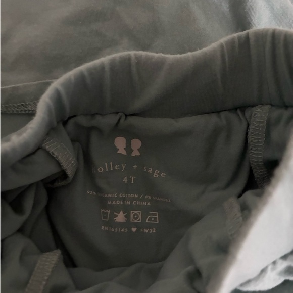 Holley & Sage Green Long Sleeve Top and Skirt Set Size 4T - Picture 2 of 5